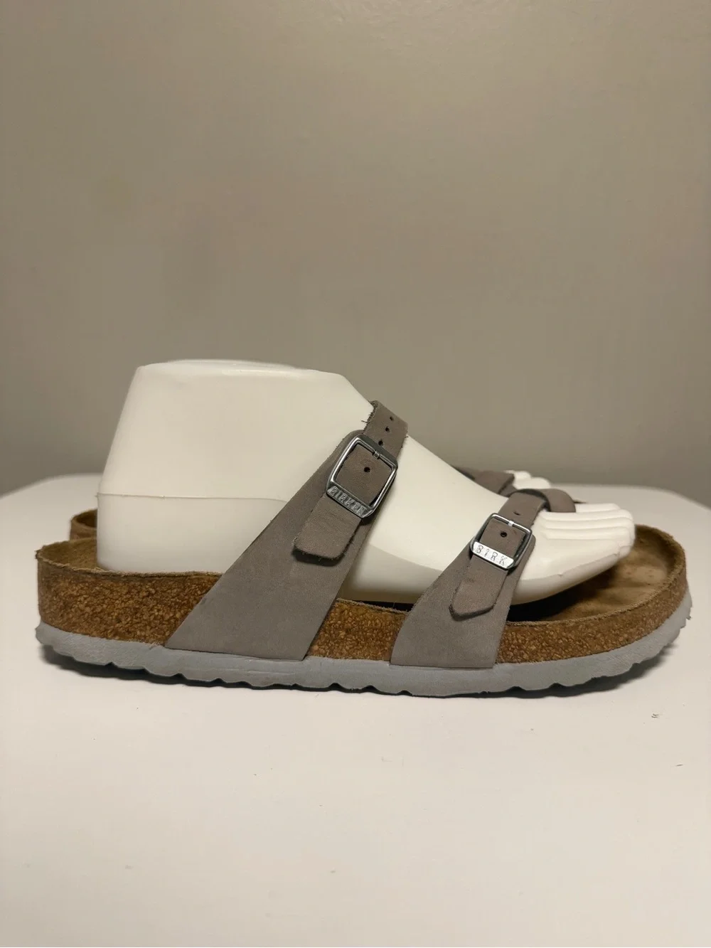 Birkenstock Mayari Nubuck Leather Dove Gray Women’s EU 40 US 9-9.5 Regular/Wide